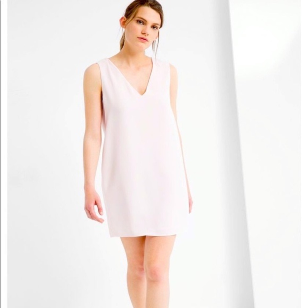 Mango pastel pink dress